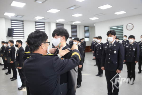 철원소방서, 승진자 임용장 수여식