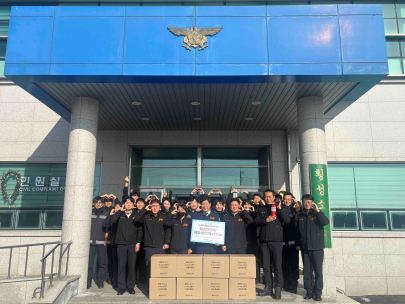 [횡성소방서 전 직원 차량용 소화기 구매·비치 인증]